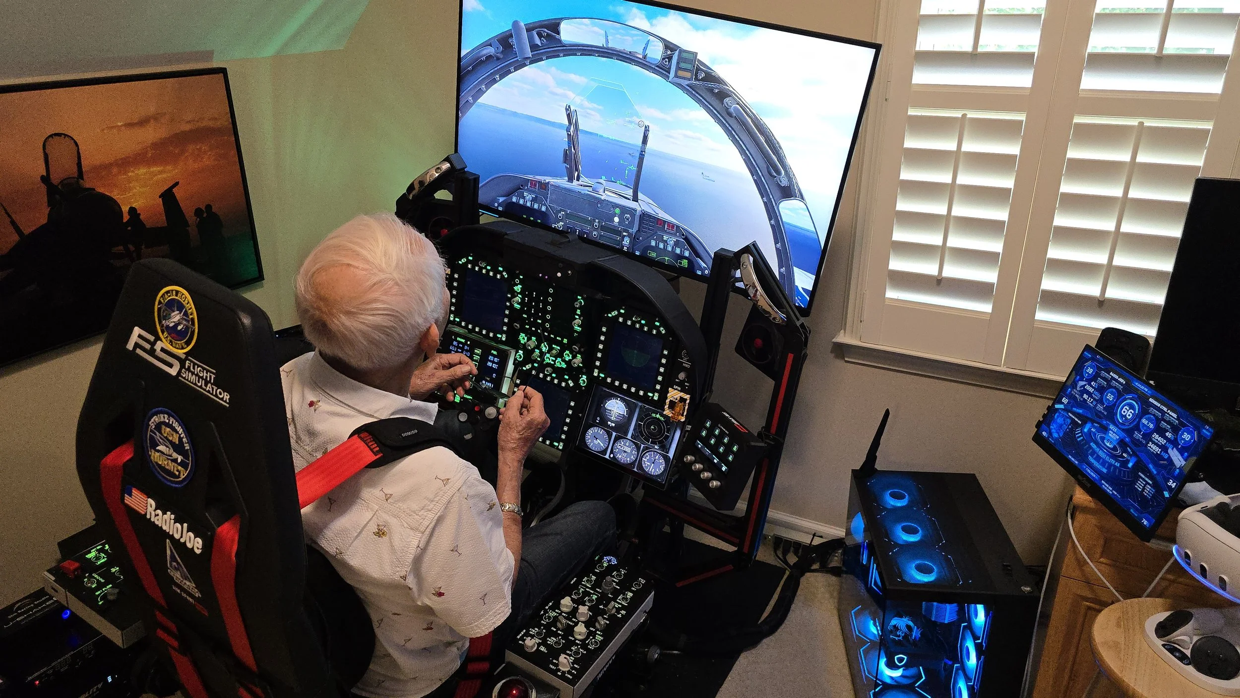 Motion Joy Ride for Guest (Ron) at VidCom-AI Assoc
