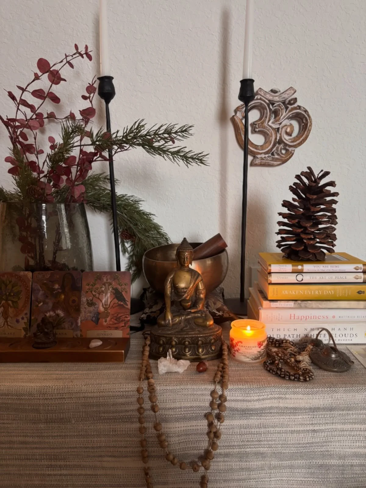 After an intense holiday season, I am reveling in a return to daily meditation practice and the nourishment it provides. The first gift of mindfulness meditation, that I often receive, is the sense of increased absorption of presence. It feels like a