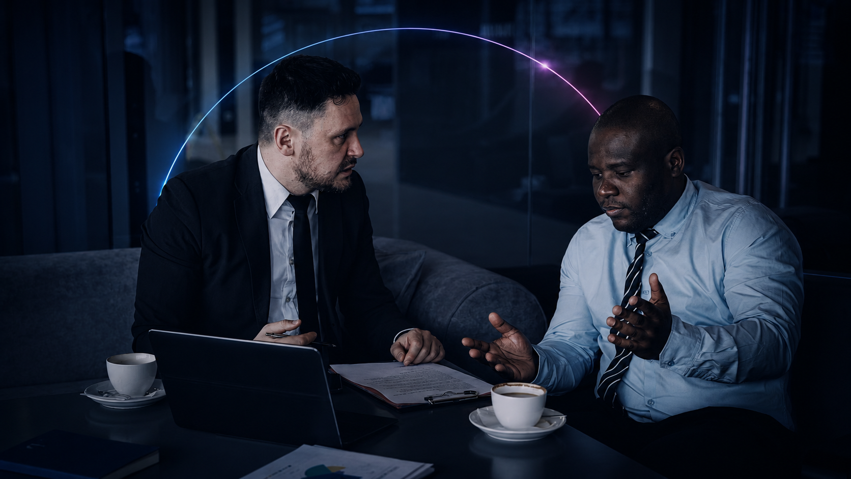 photo of a difficult boss getting feedback from a credentialed executive coach