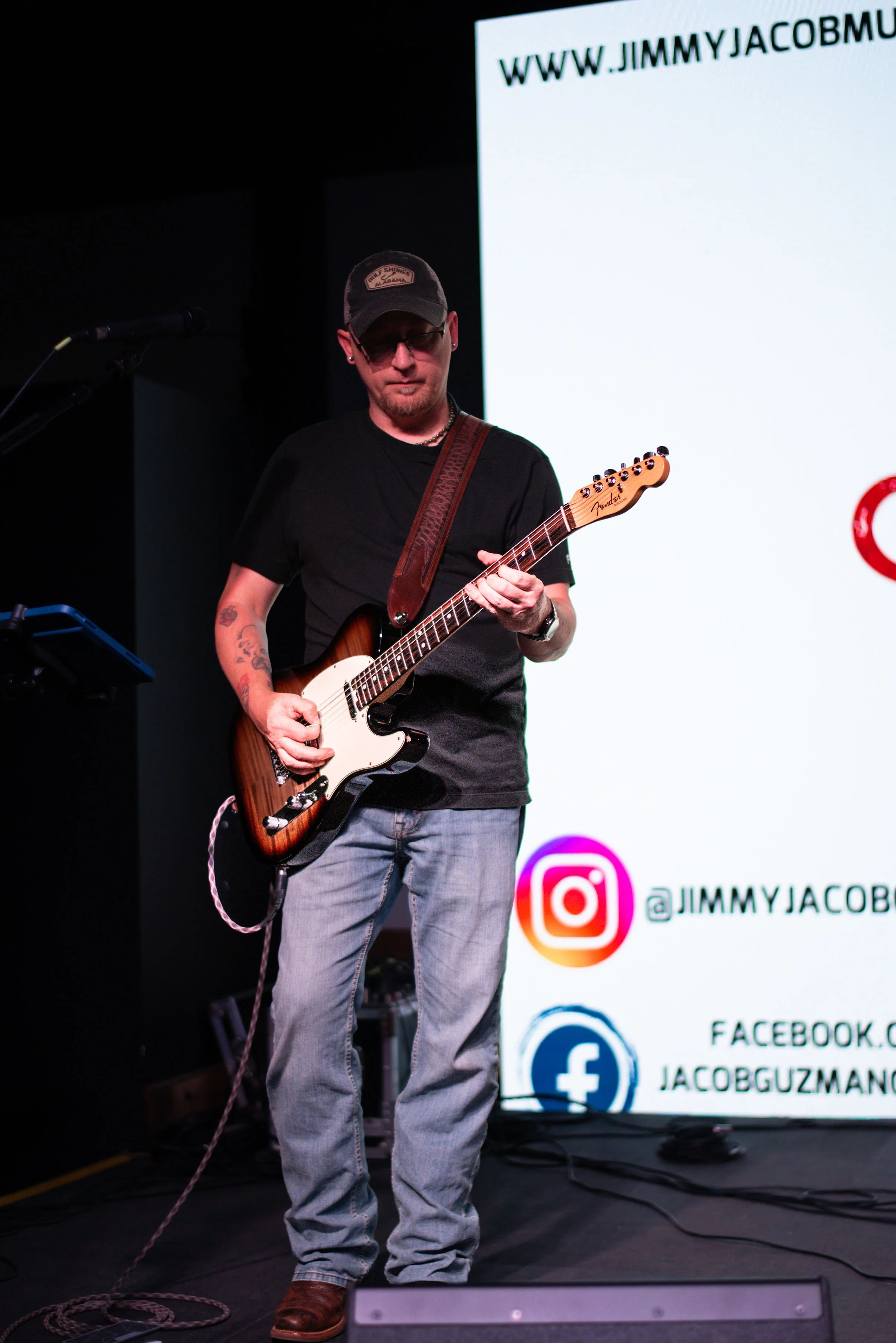 Full band performing at The Gin - Prosper, TX. Photo Credit: Kaylah Jade Photography