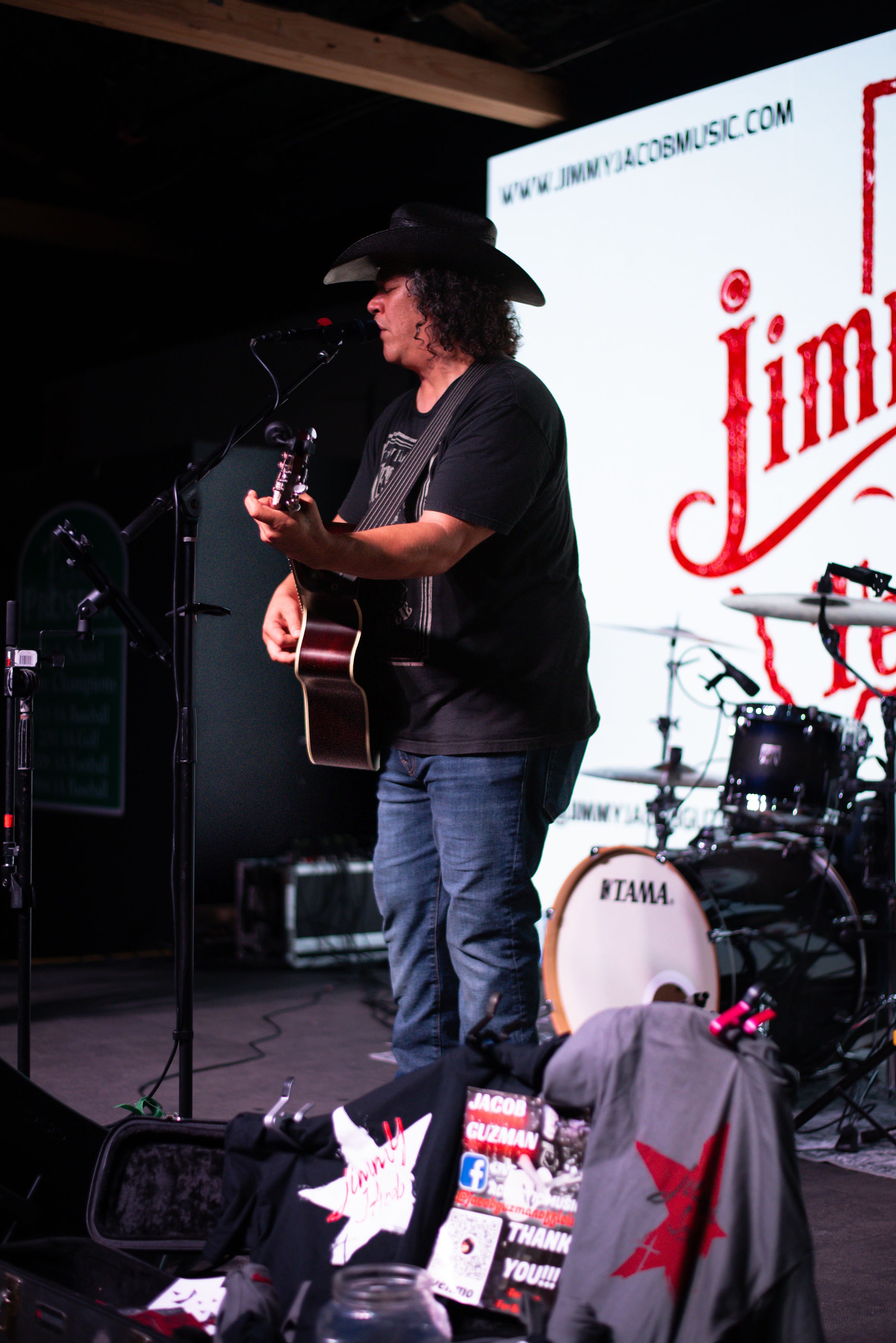 Full band performing at The Gin - Prosper, TX. Photo Credit: Kaylah Jayde Photography - IG @KaylahJaydePhoto