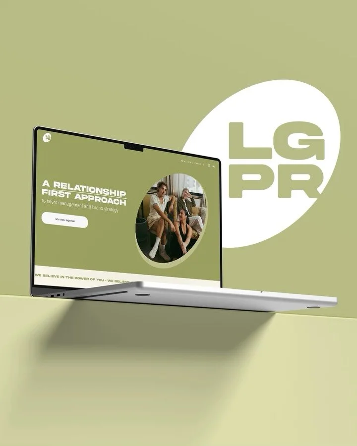 LGPR, all grown up.
 
When I think of LGPR, I think of trust, warmth, joy, and family. I think of storytellers, unique personalities, and good-hearted individuals.
 
When I went into this rebrand months ago, I knew I wanted to elevate the LGPR logo, 