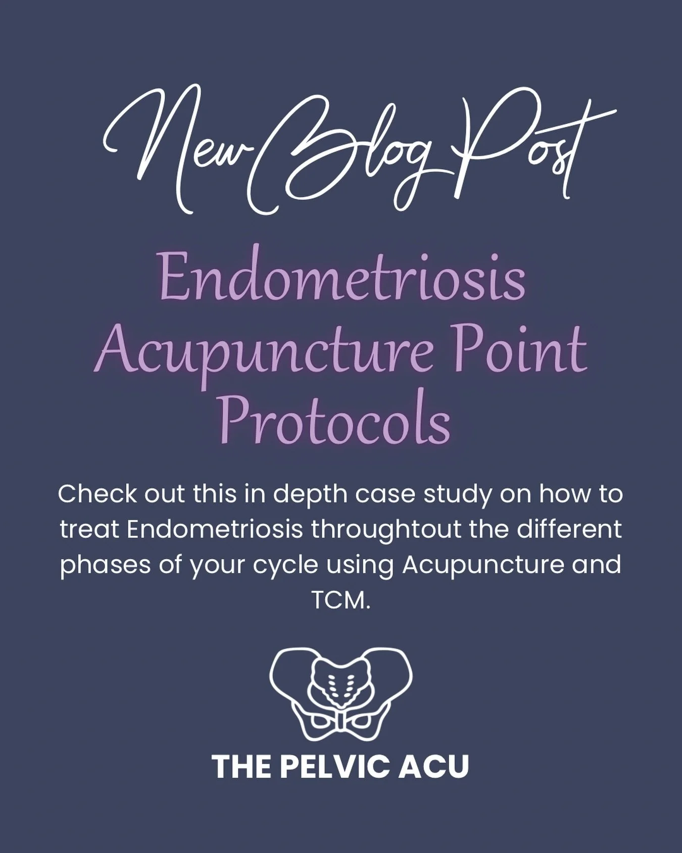 Check out my most recent blog about Endometriosis Acupuncture Point Protocols. 

This is an in depth case study on how to treat Endometriosis throughout the phases of the cycle. 

Comment ENDO for a direct 🔗 or head over to our link in bio to learn 