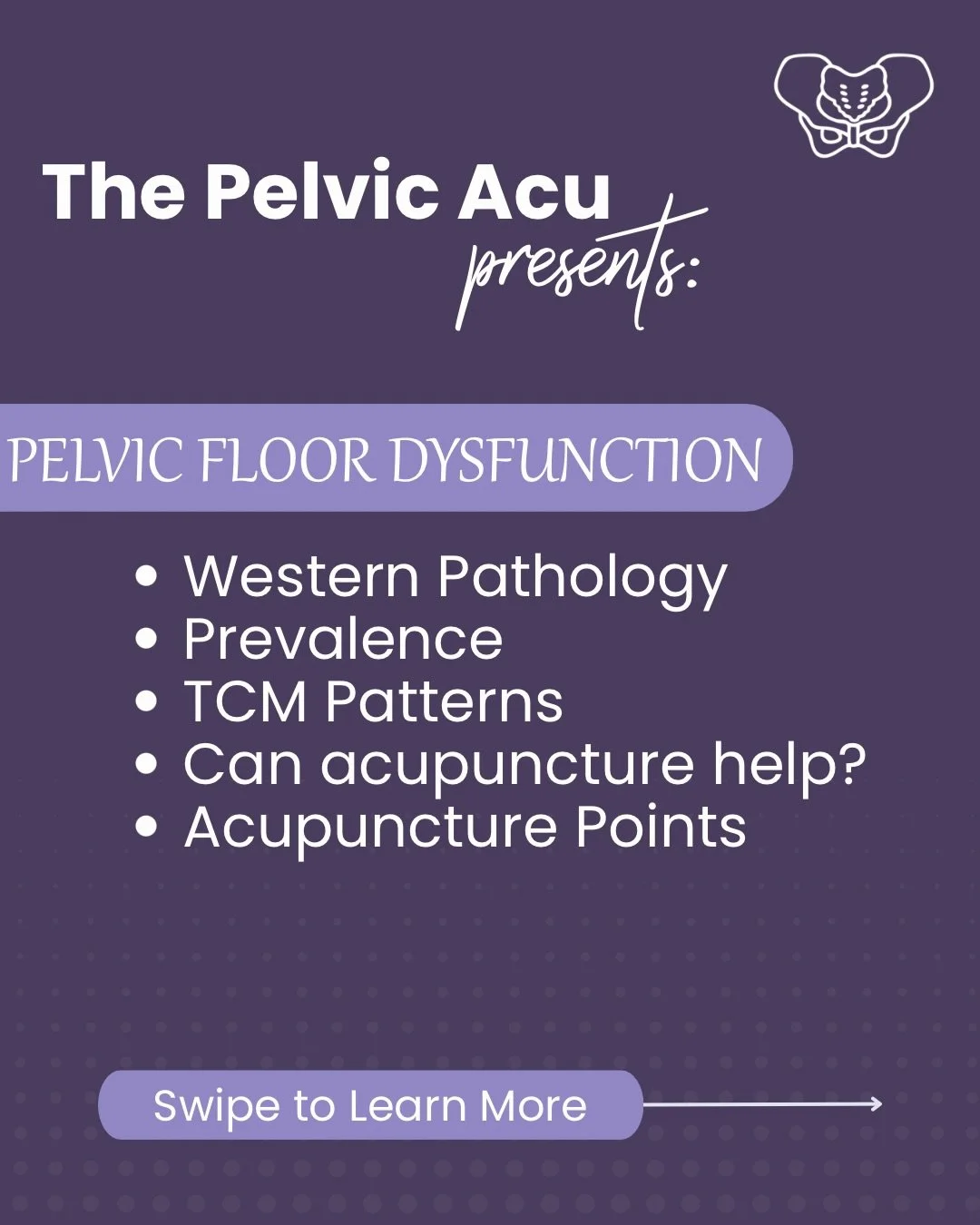 Pelvic Floor Dysfunction is common&mdash;and nuanced.

Up to 25&ndash;32% of those assigned female at birth experience pelvic floor symptoms, including urinary incontinence, prolapse, fecal incontinence, and pelvic pain. In Western medicine, PFD is u