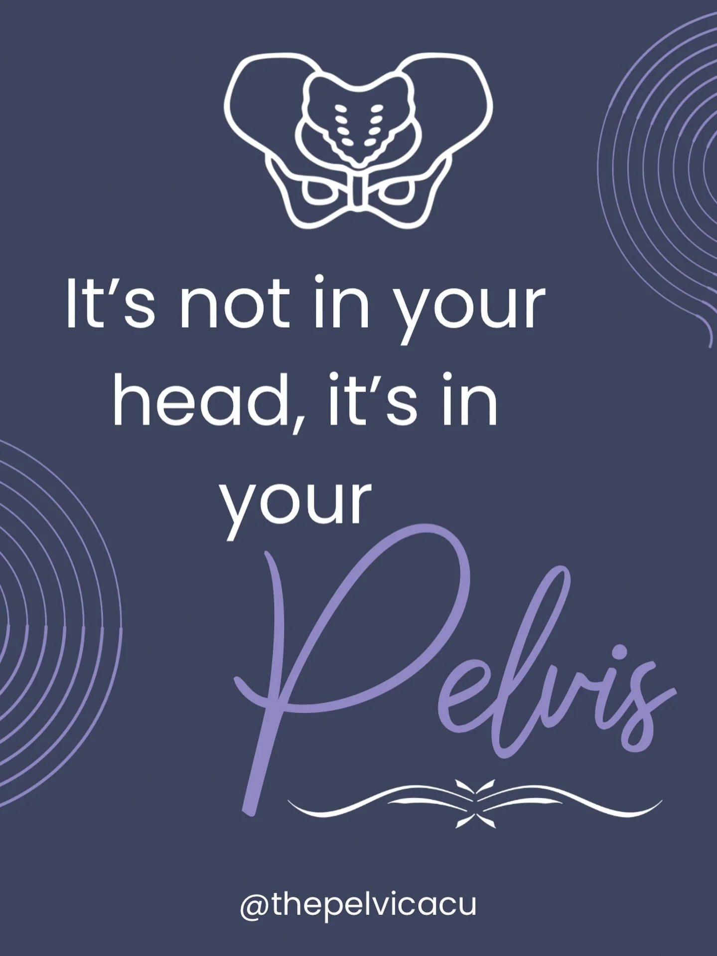 It&rsquo;s not in your head, it&rsquo;s in your pelvis.

Pelvic symptoms are often dismissed because they don&rsquo;t belong to a single system. Pain, pressure, urinary changes, sexual dysfunction, and postural compensation reflect complex interactio