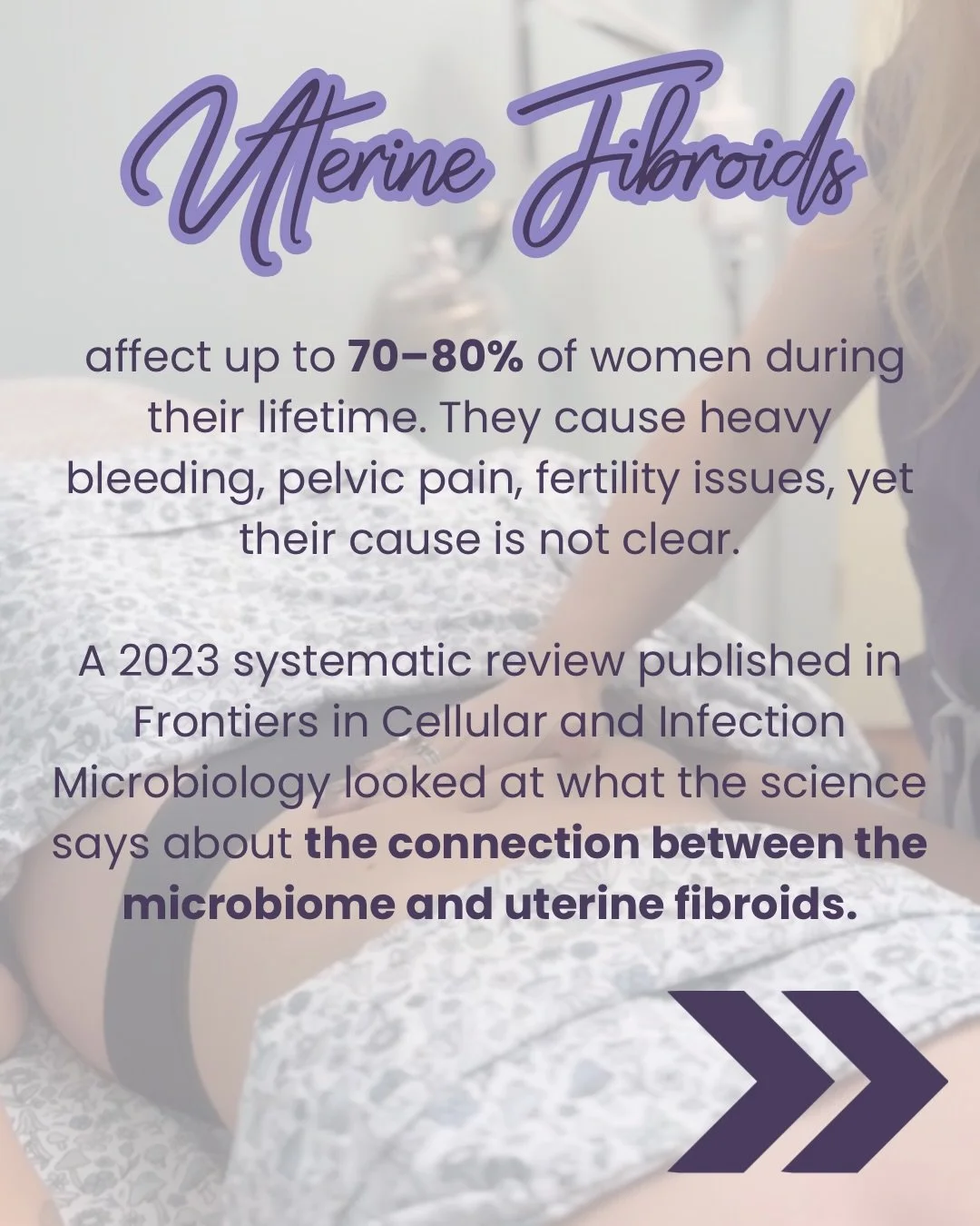 For decades, we were taught the uterus was sterile.
No bacteria. No microbiome. No connection.

But science is catching up&hellip; and telling a very different story.

What if fibroids are not just hormonal&hellip;
but microbial too?

We now know the