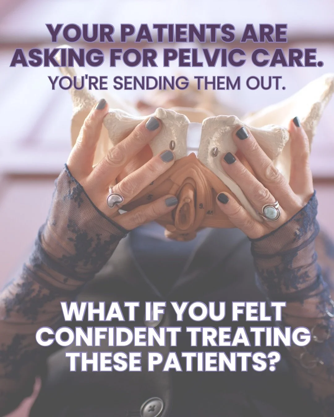 Your patients are already asking for pelvic care.

The question is&hellip; are you ready to meet them there?

This is not about doing more.
It is about going deeper.
Building clinical confidence.
Becoming the practitioner patients are referred to, no