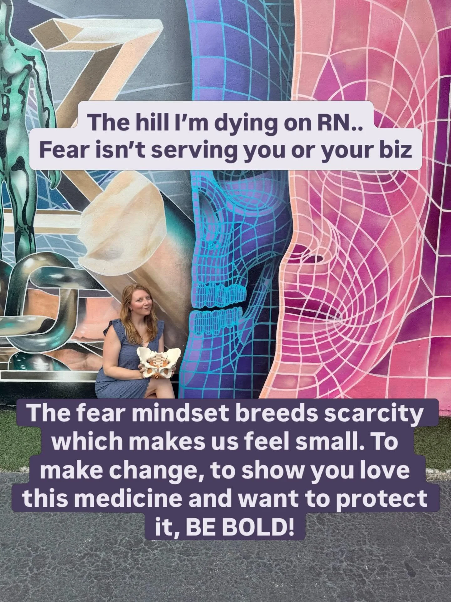 Acus, with all of the changes in the government, the education system, insurance policies and honestly even within the profession, it&rsquo;s easy to slide down the slippery slope of fear.

You guys, let me tell you something that all the best busine