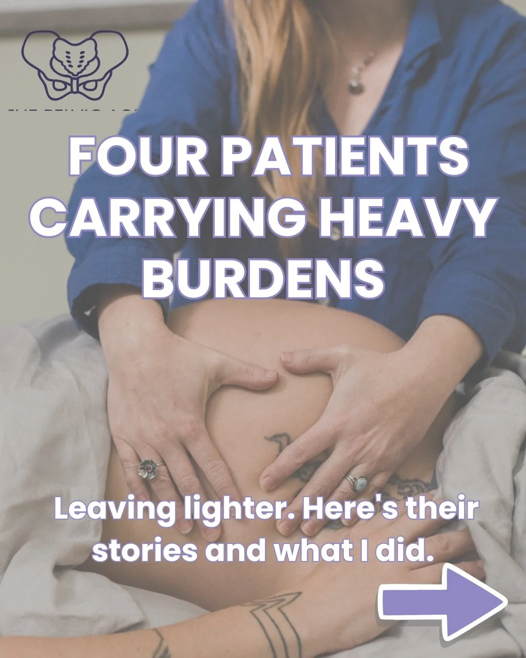 Four patients. Four stories. Four lives changed by one question nobody had thought to ask.

The pelvis holds so much pain, grief, silence, shame. And so many of these patients have been dismissed, minimized, or simply told to wait it out.

They didn&