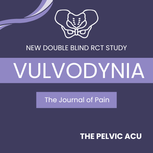 A new double blind RCT just published in The Journal of Pain