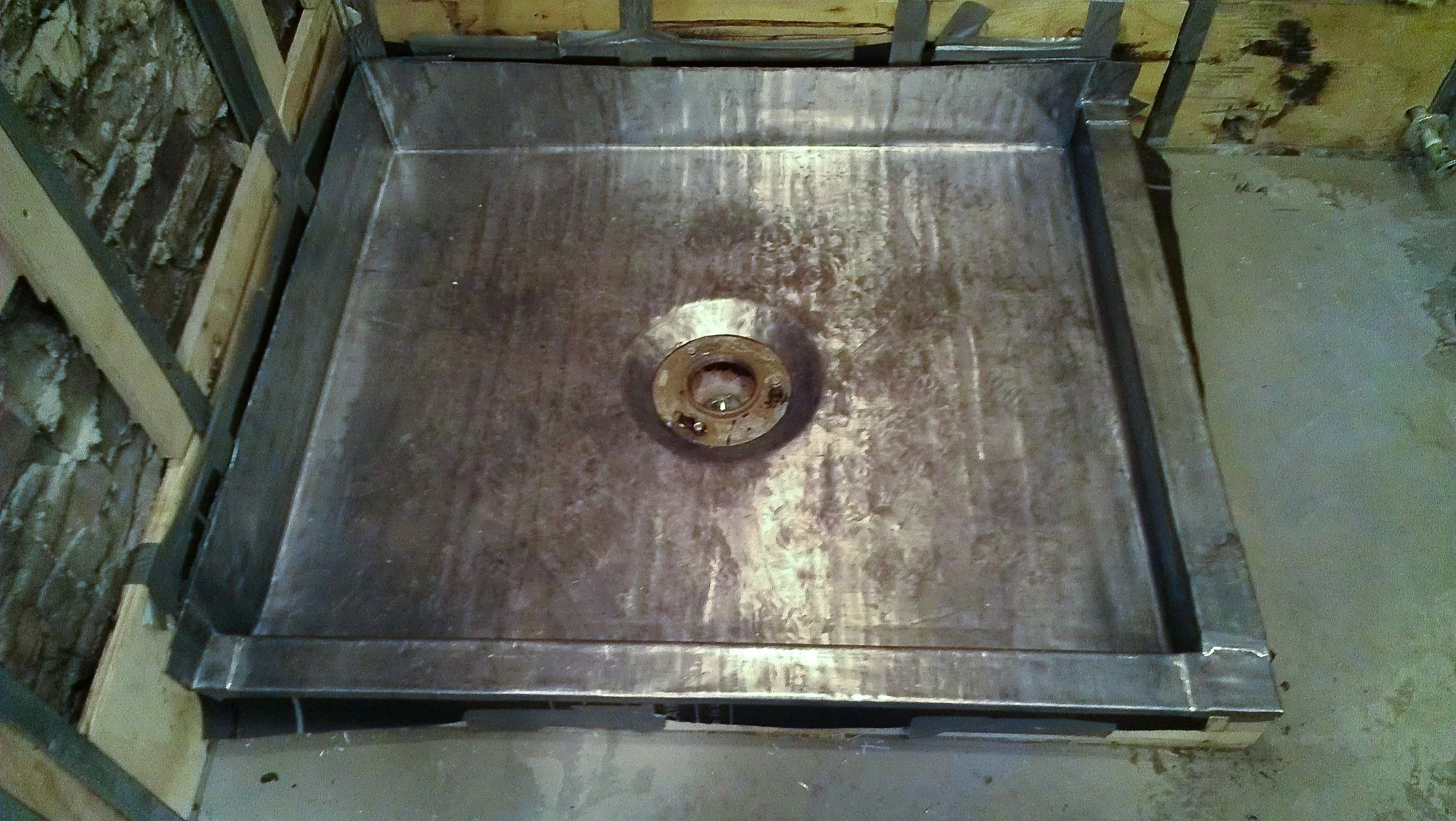 Custom shower lead pan .jpg