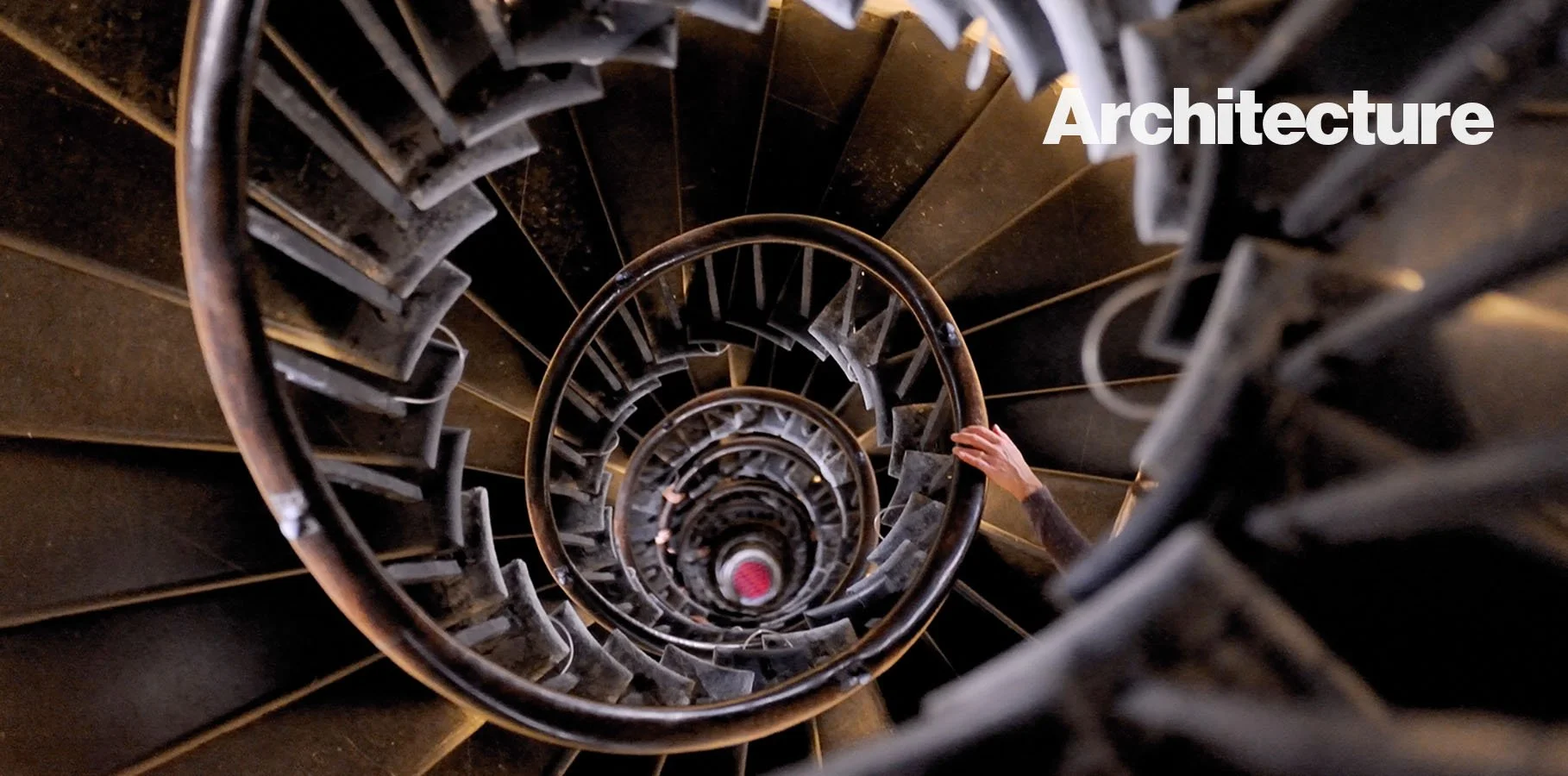 London Monument spiral staircase
