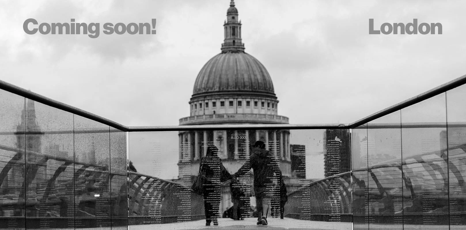 London Millennium Bridge and St Paul's Cathedral