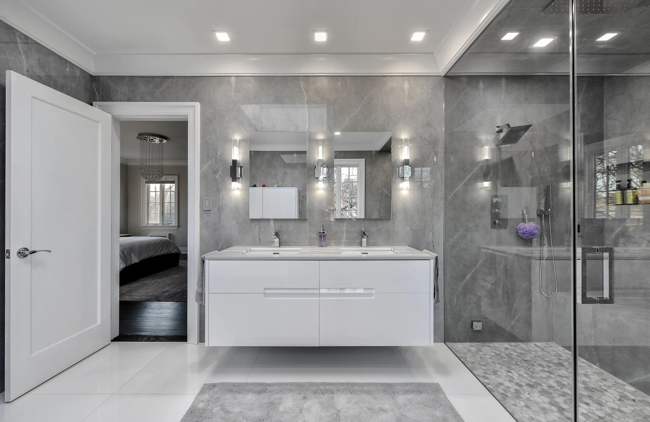 Custom Italian Wall-Hung Vanity