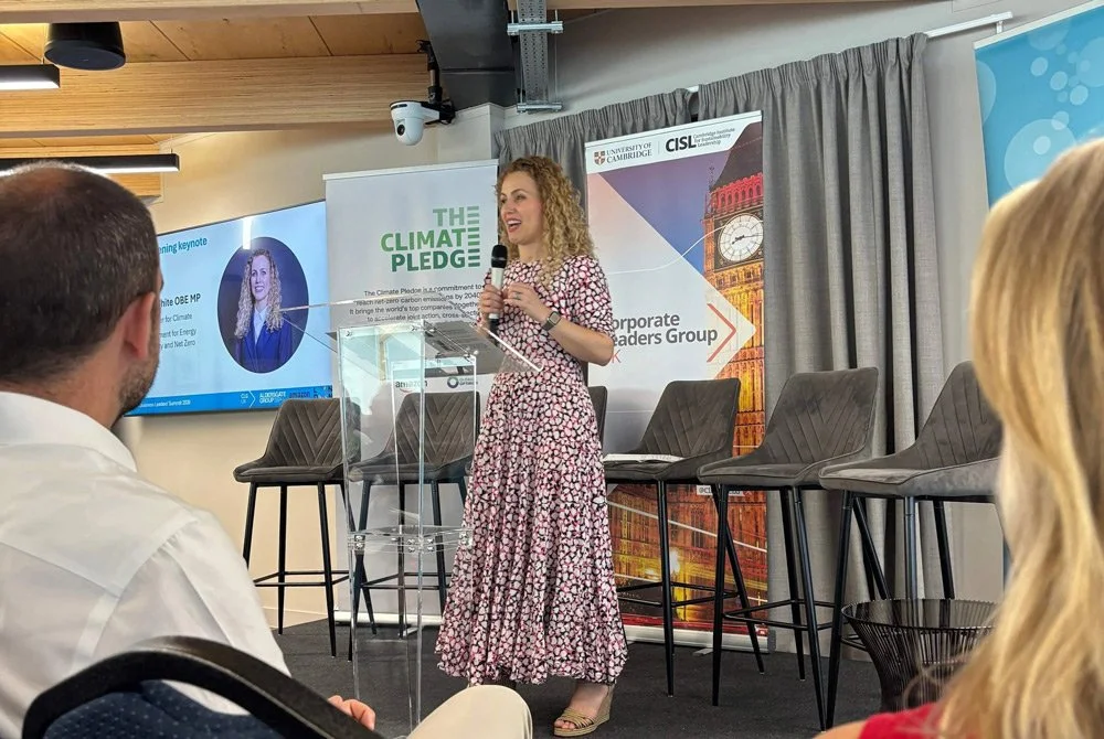 Winnow club climate and nature advocacy at  the UK business leaders summit 
