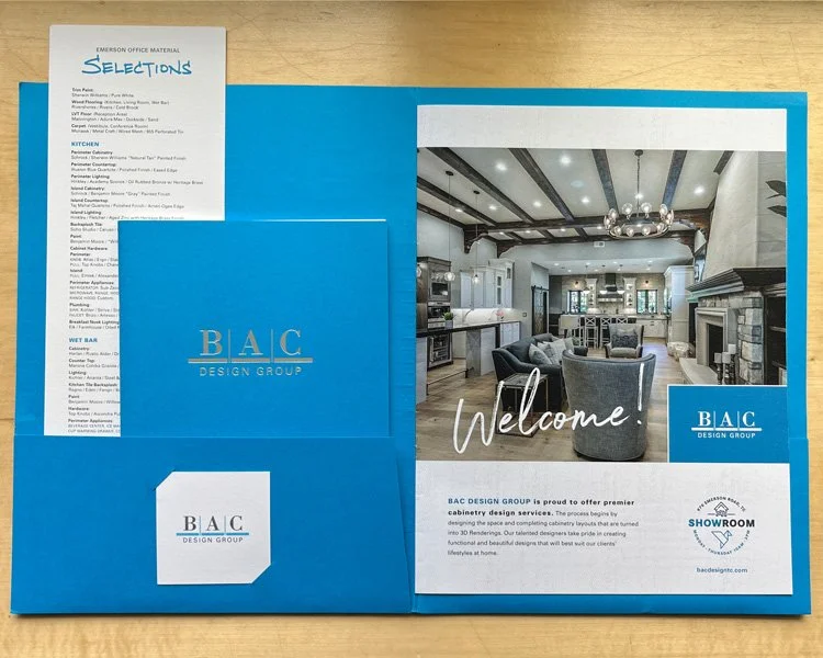 Sales packet for potential clients