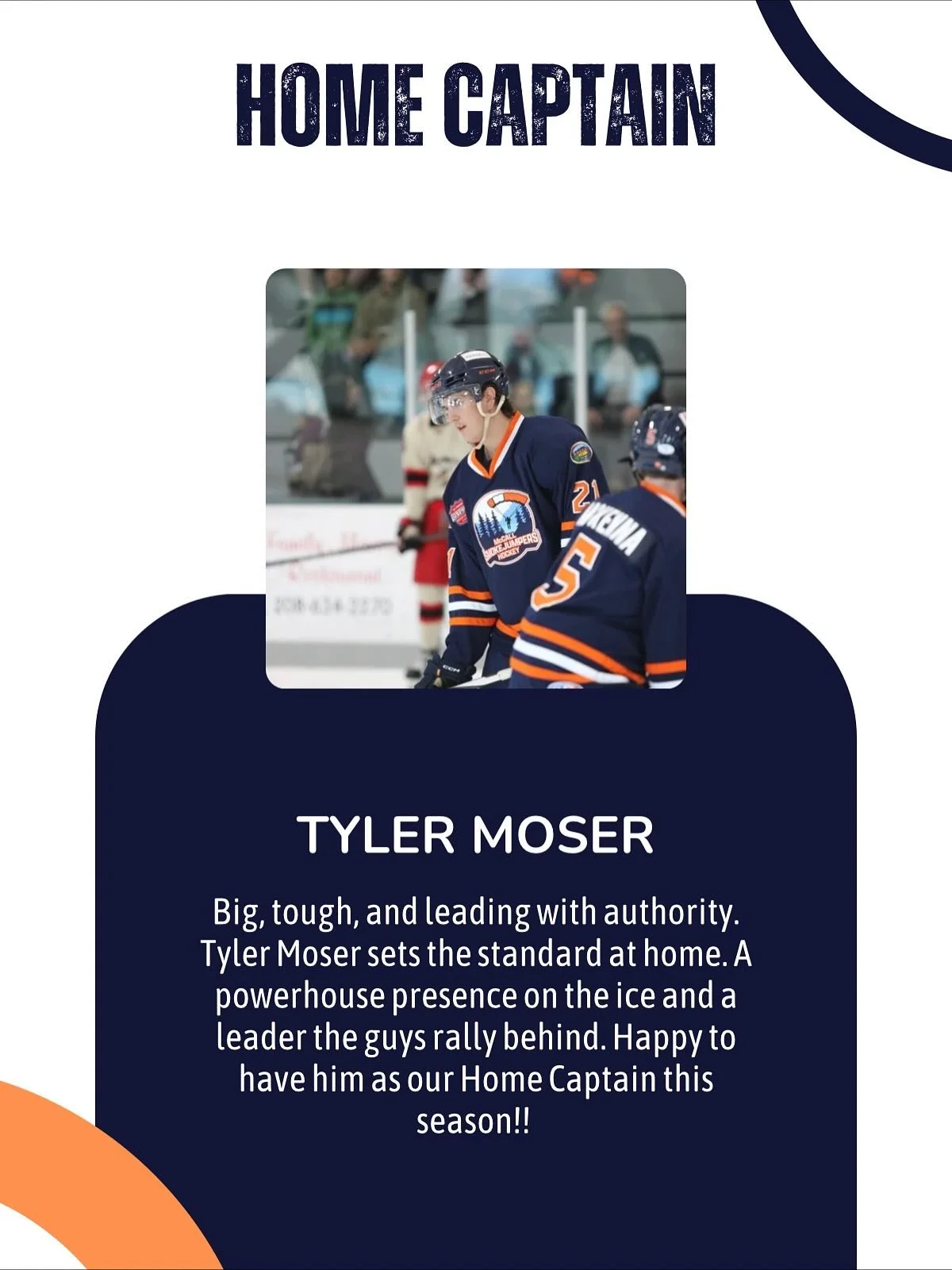 Leaders on and off the ice. The heartbeat of the team. Meet the guys wearing the letters this season, our 2025 Smokejumpers Captains. 🏒🔥 #LeadTheWay #SmokejumpersHockey