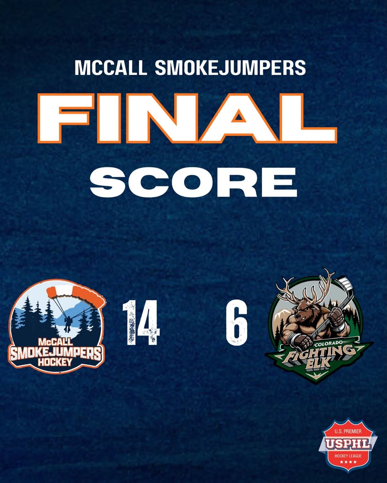 Relentless pressure. Unstoppable energy. The boys were BUZZIN and never looked back. 🏒⚡️
Final Score: McCall 14 &mdash; Colorado 6