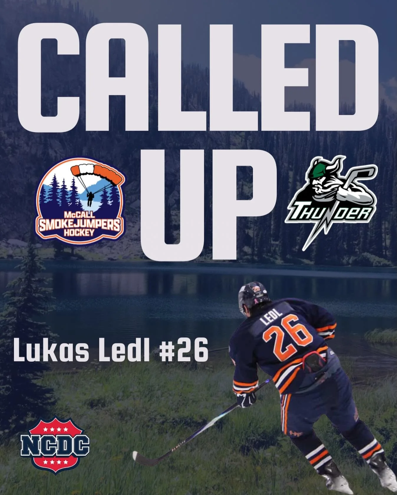 🚨ROSTER UPDATE 🚨
Hard work pays off. Lukas Ledl #26 has been called up, earning his opportunity at the next level through grit, commitment, and relentless effort. 🔥