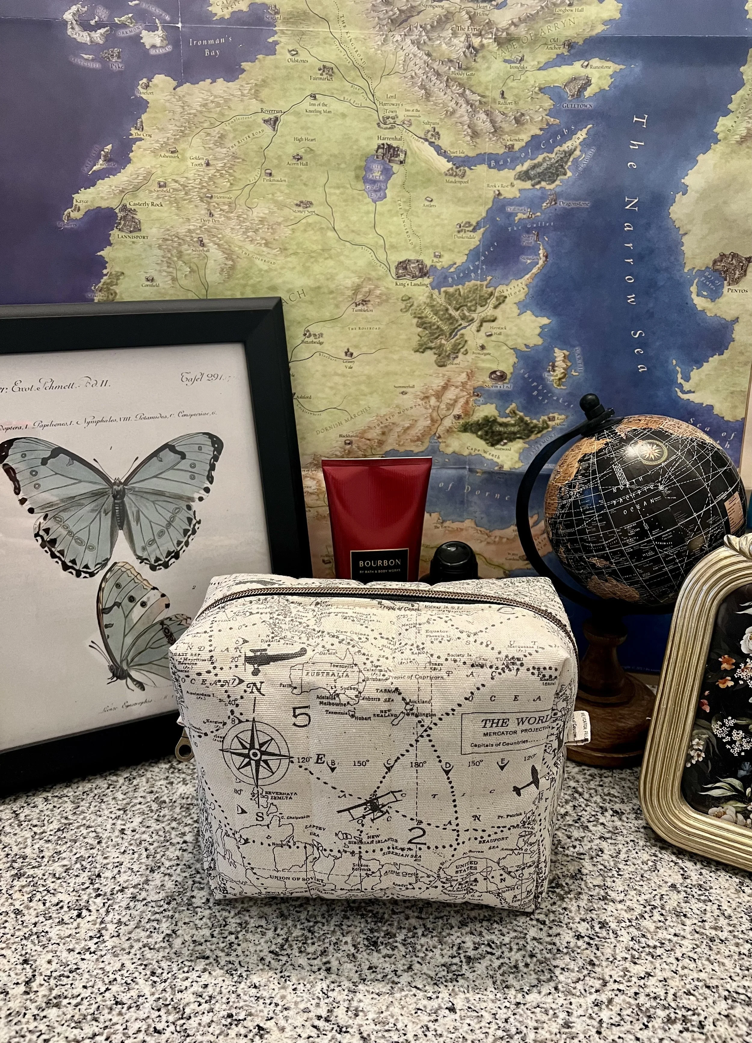 Cartographic Md Moxy Boxy Bag