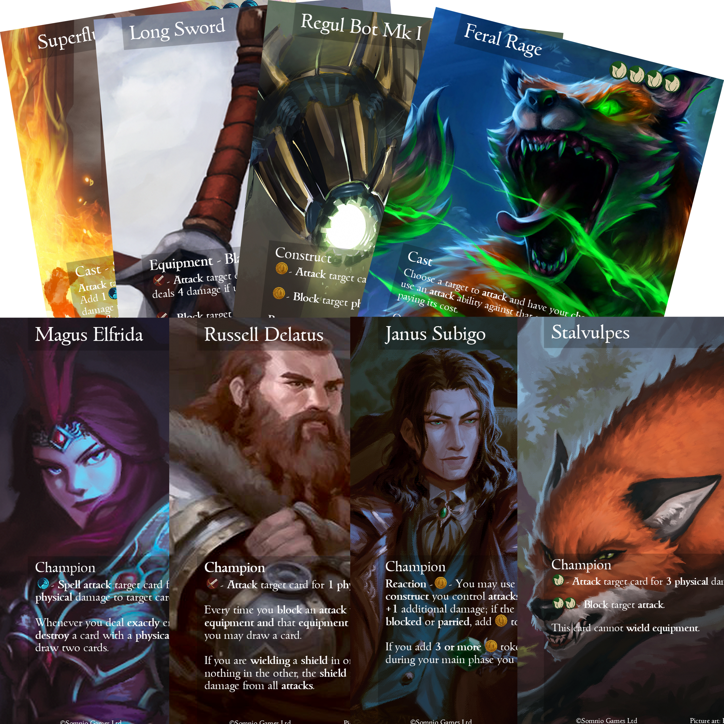 10 Random Assorted Art Cards