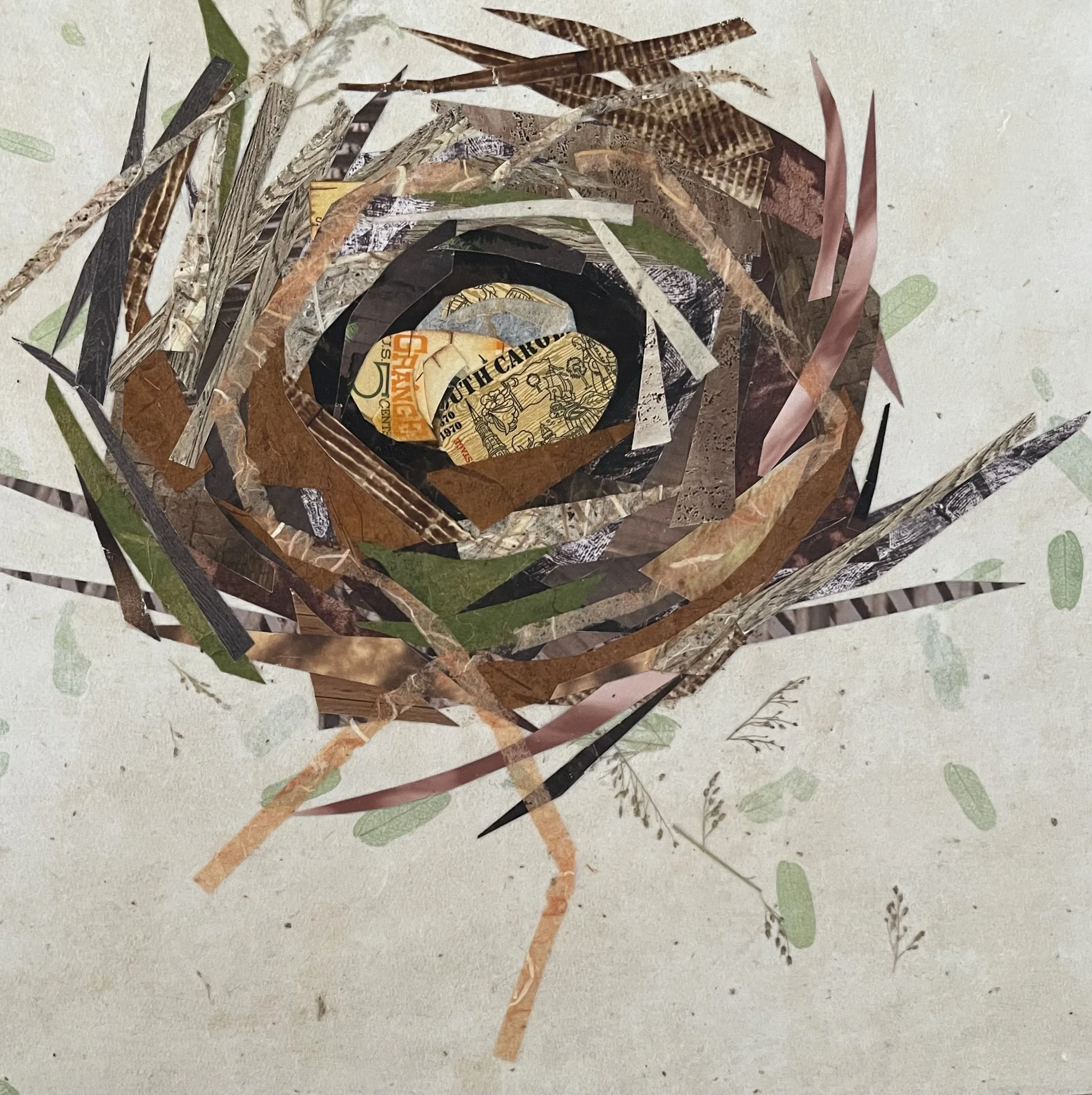 Nest 3, 8x8, collage