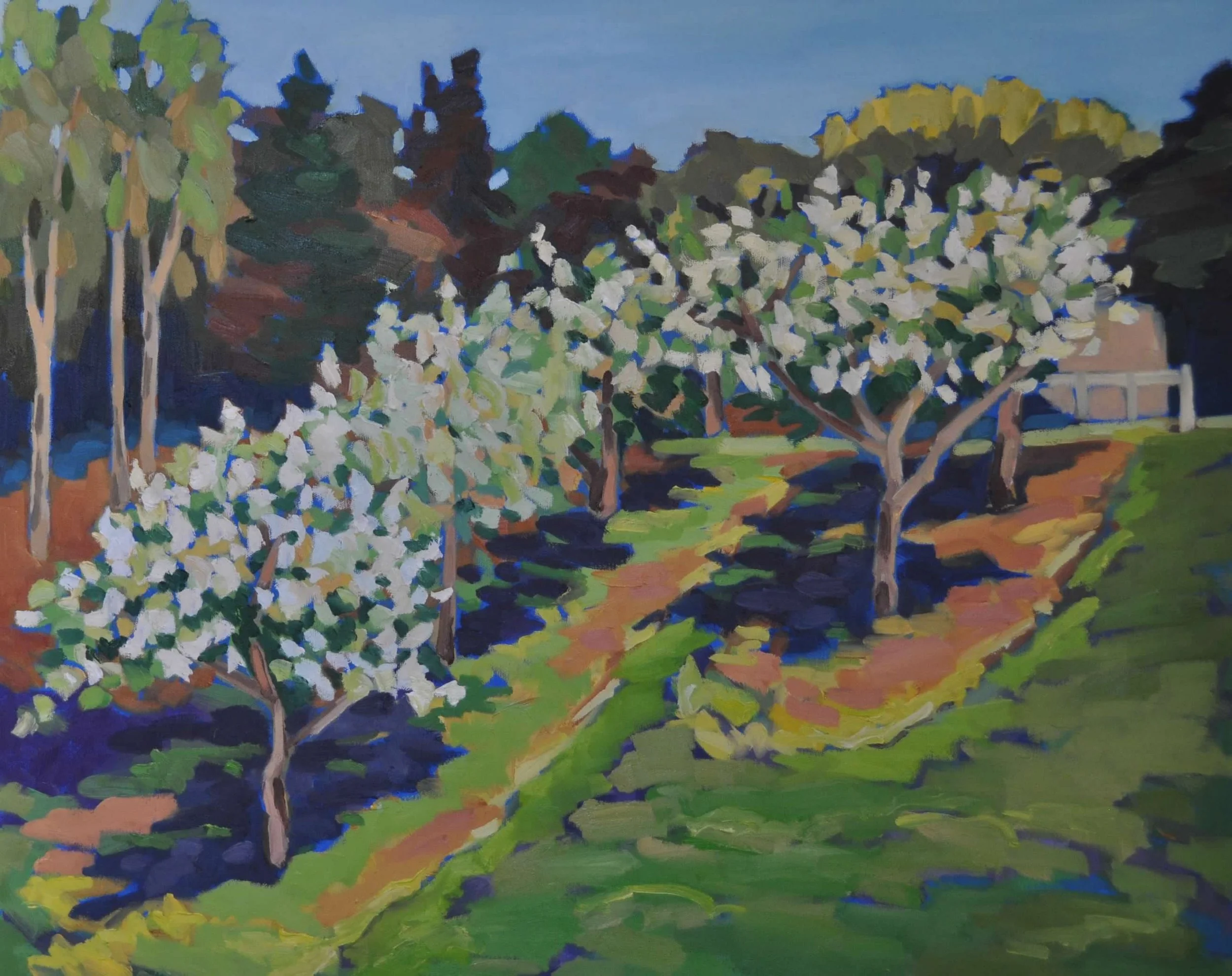 Green Spring Garden, 24x20, oil on canvas