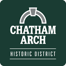 Chatham Arch Historic District logo with a stylized arch symbol.