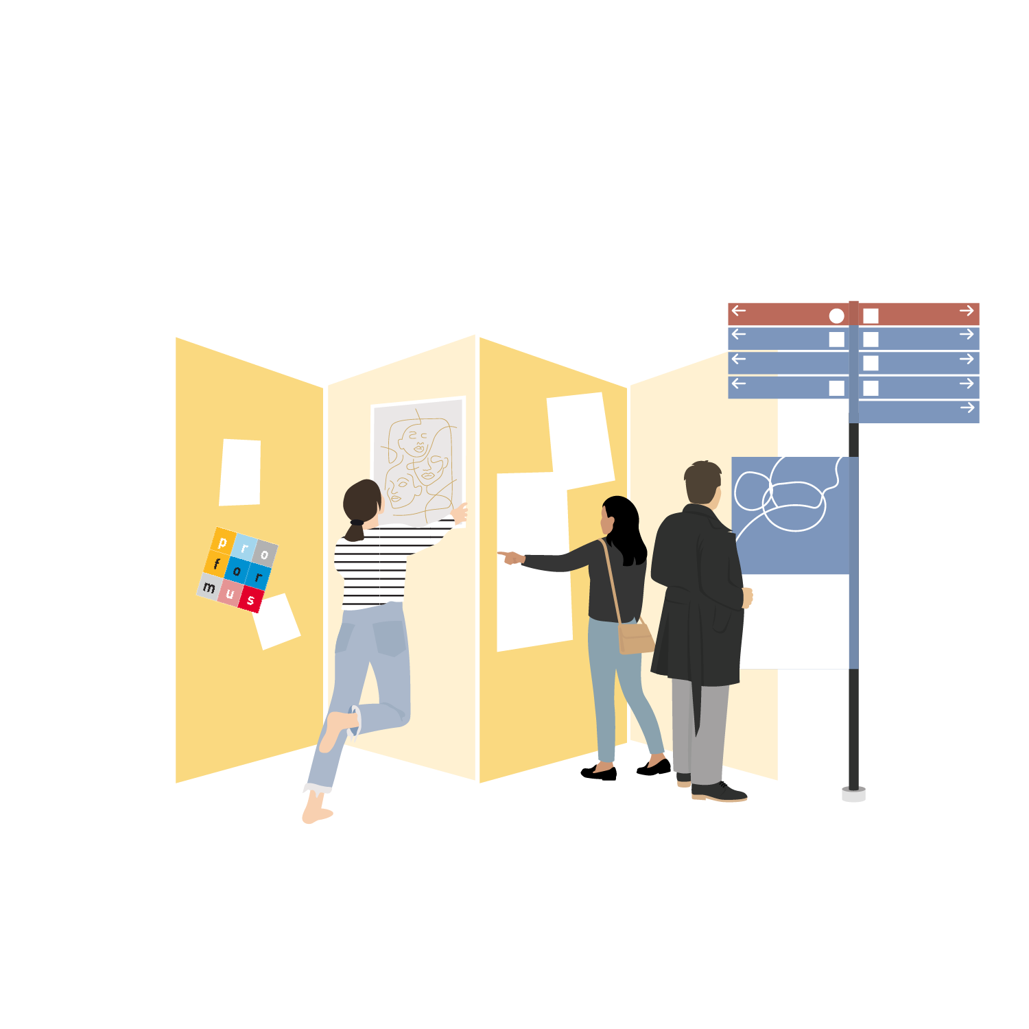 PlayWays could host pinboards offer a physical space for neighbors to share events, services, job postings, or art. These analog message boards support hyperlocal connection and grassroots communication, especially in neighborhoods underserved by dig
