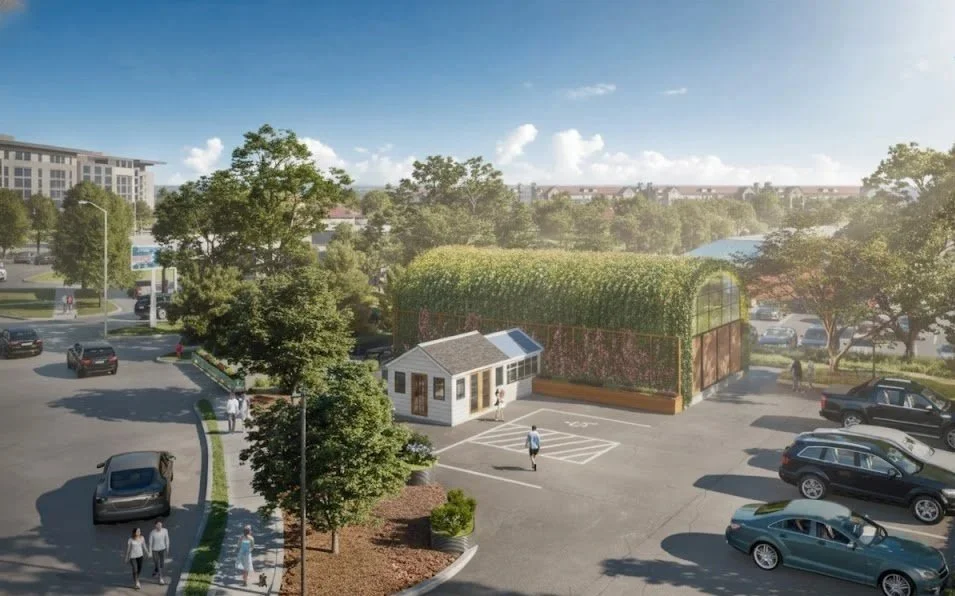Rendering of the future Area 2 Farms in Fairfax, Virginia