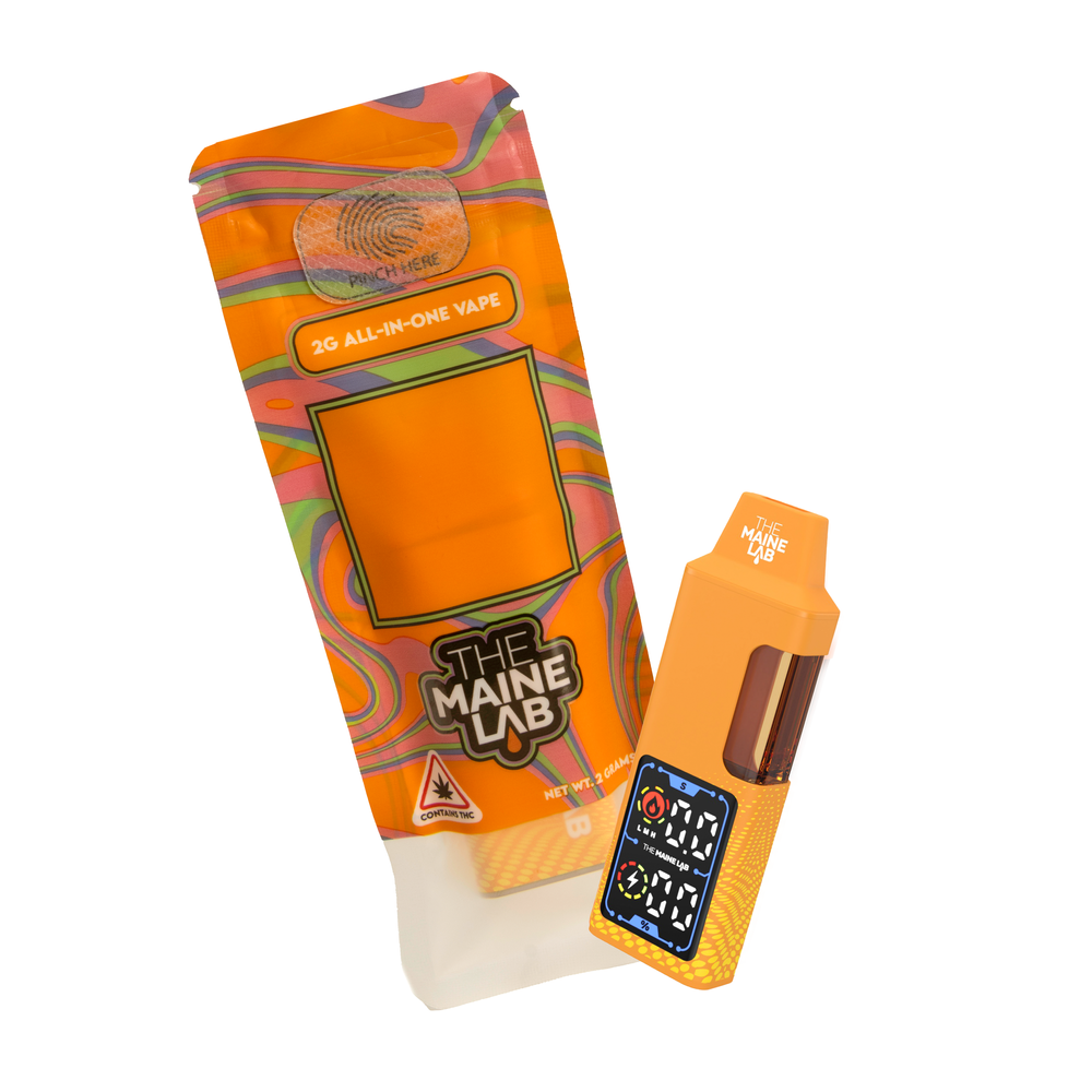 Refillable Vape Pens Near Me Silver Metal Mi-Pod® · Refillable Vape Pen  Starter Kit 2G All-in-One Distillate Vapes The Maine Lab