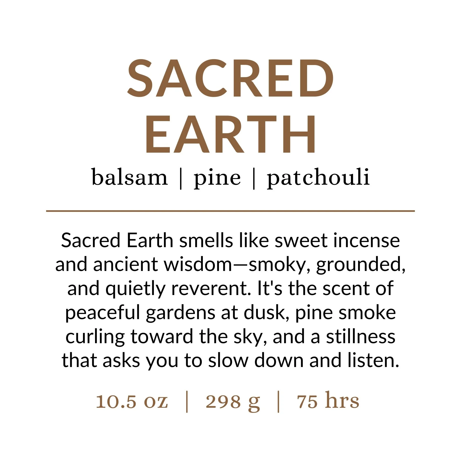 Sacred Earth