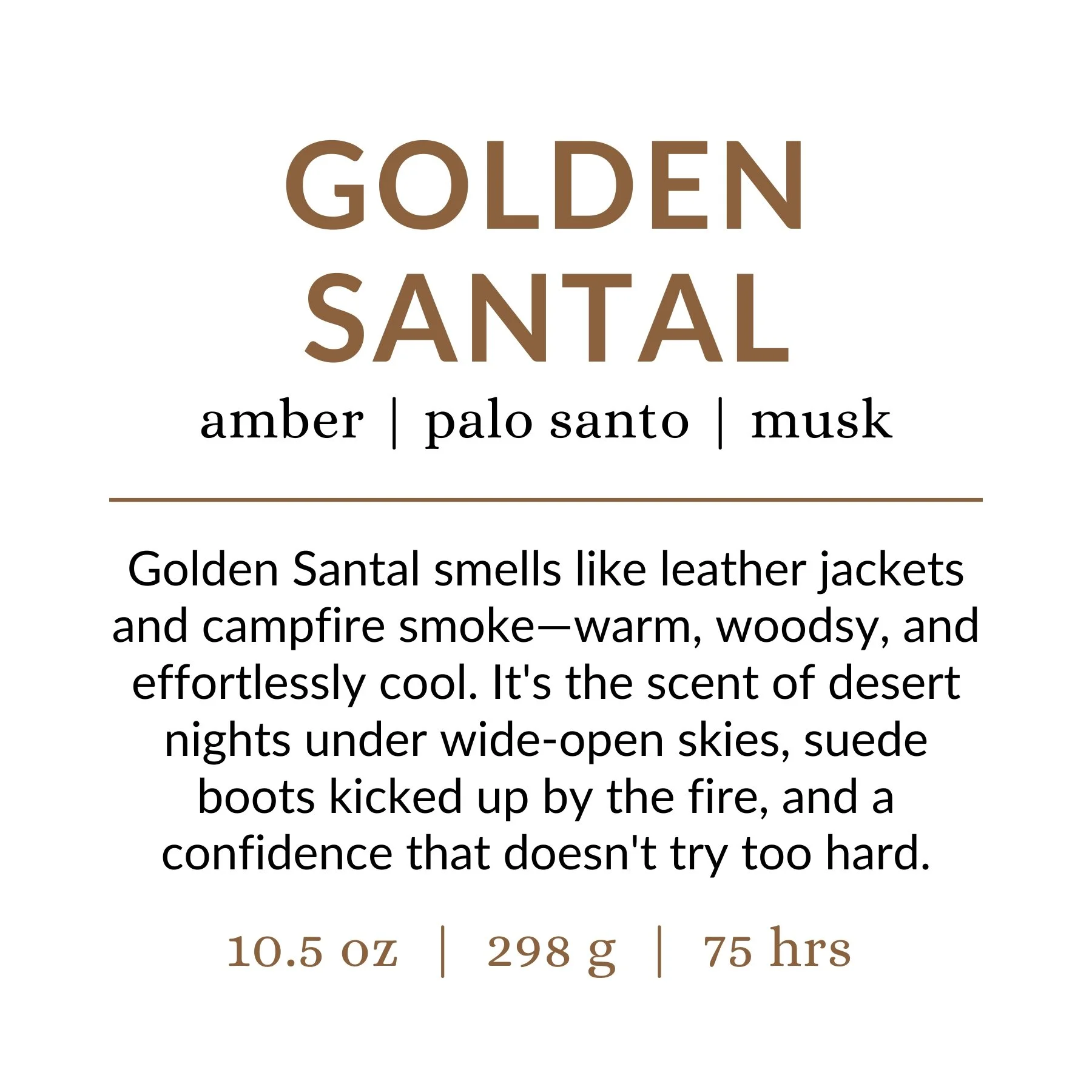 Golden Santal