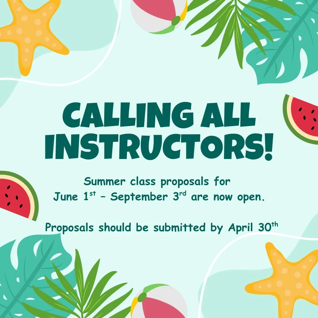 We&rsquo;re planning for summer at The Montpelier Center for Arts &amp; Education, and we want to hear from you!

We&rsquo;re now accepting class and program proposals for Summer 2026. Anyone interested in teaching a class or leading a program is inv