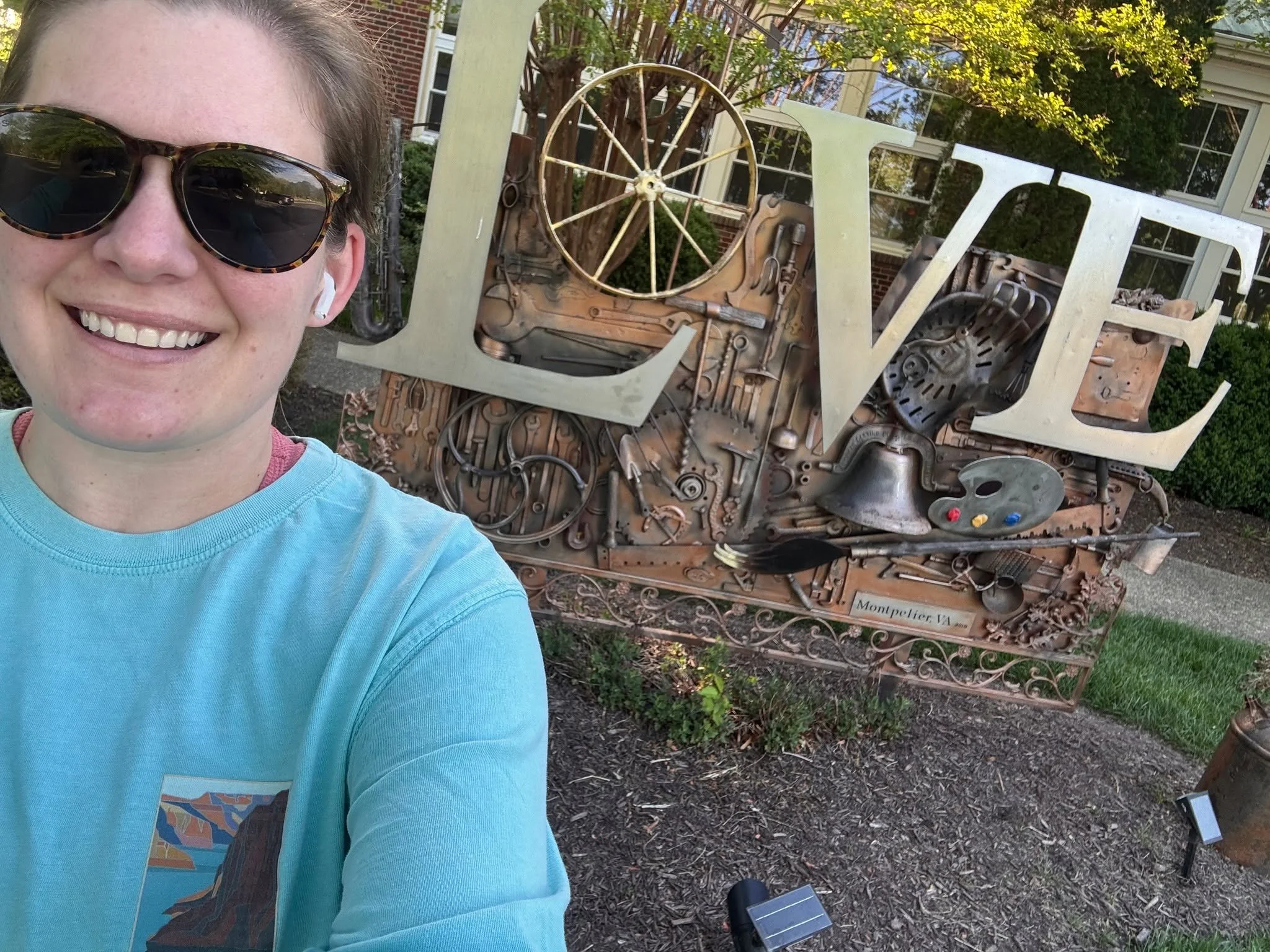 Congratulations to Sierra Maxwell, winner of our Spring Guest Book Challenge at The Montpelier Center LOVE sign!

Thank you to everyone who stopped by, snapped a photo, and signed our new QR code guest book. We loved seeing your springtime memories a