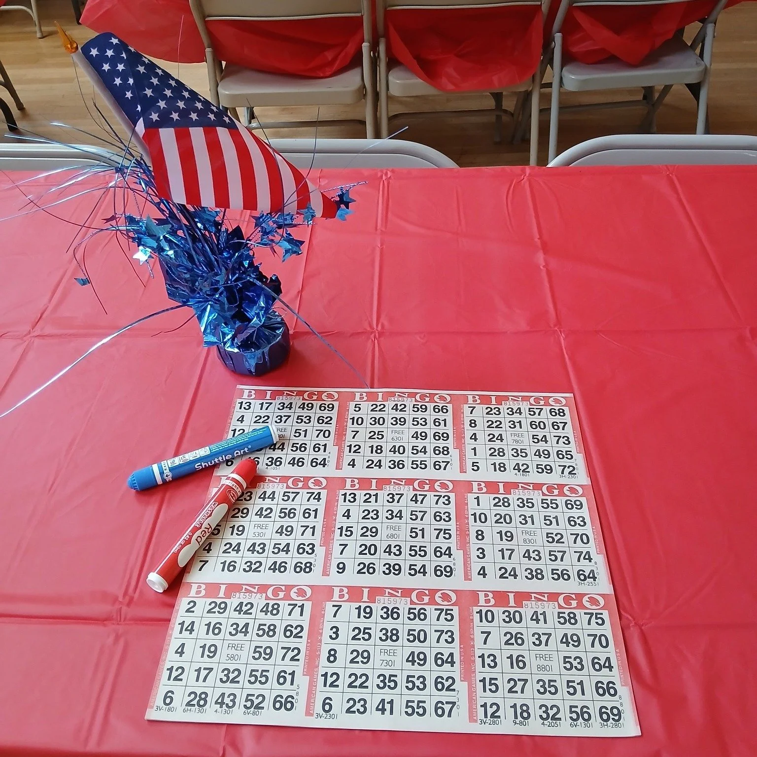 The tables are set up and The Montpelier Center is almost ready for Bingo Night tomorrow!

Join us for Historic Bingo &amp; Trivia Night with Patrick Henry's Scotchtown  for an evening of games, prizes, snacks, and fun. While you&rsquo;re here, be su