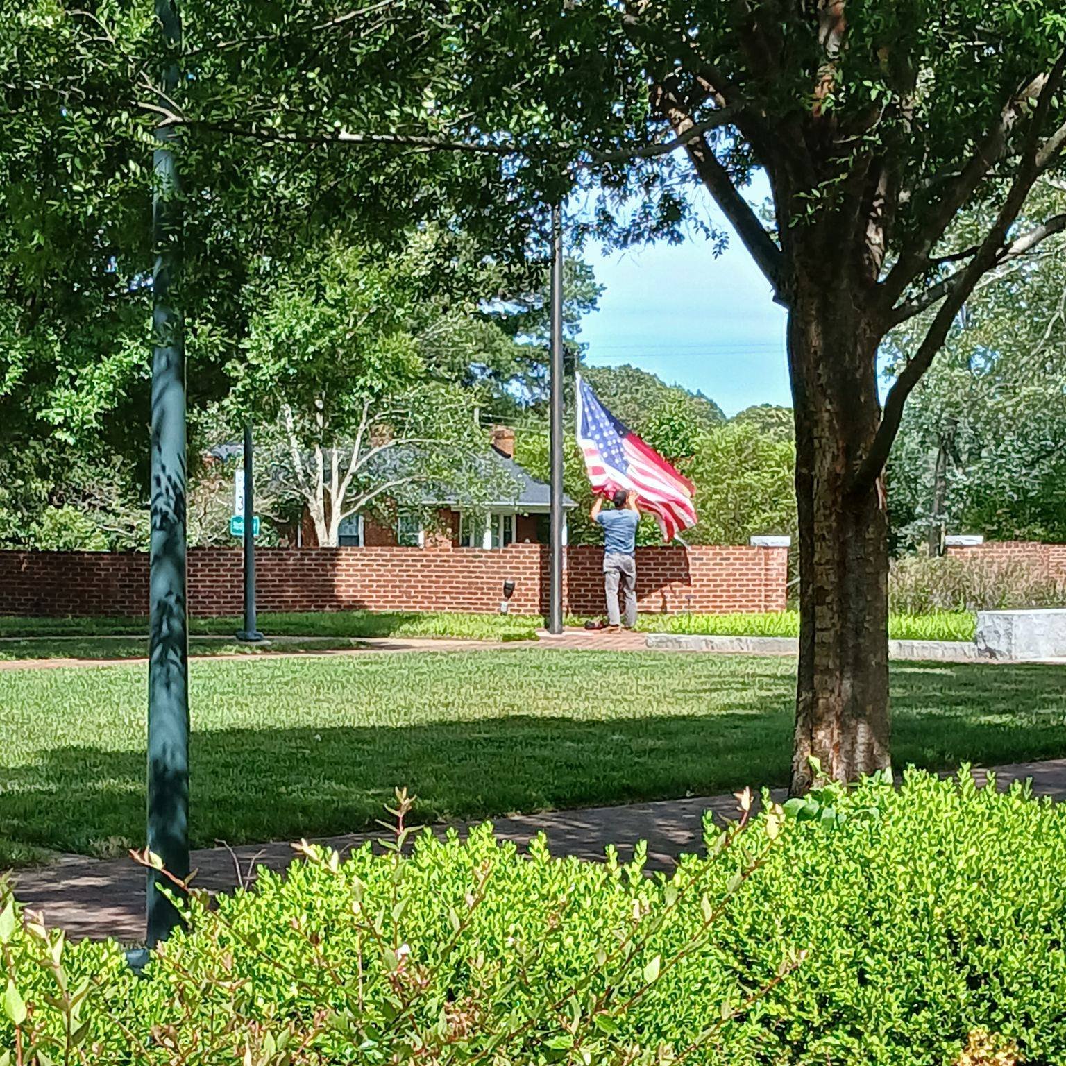 A big thank you to the American Legion for helping us replace our flag at The Montpelier Center!

We are grateful for your help in ensuring our flag remains a proud and welcoming sight for everyone who visits our historic property.

Thank you for you