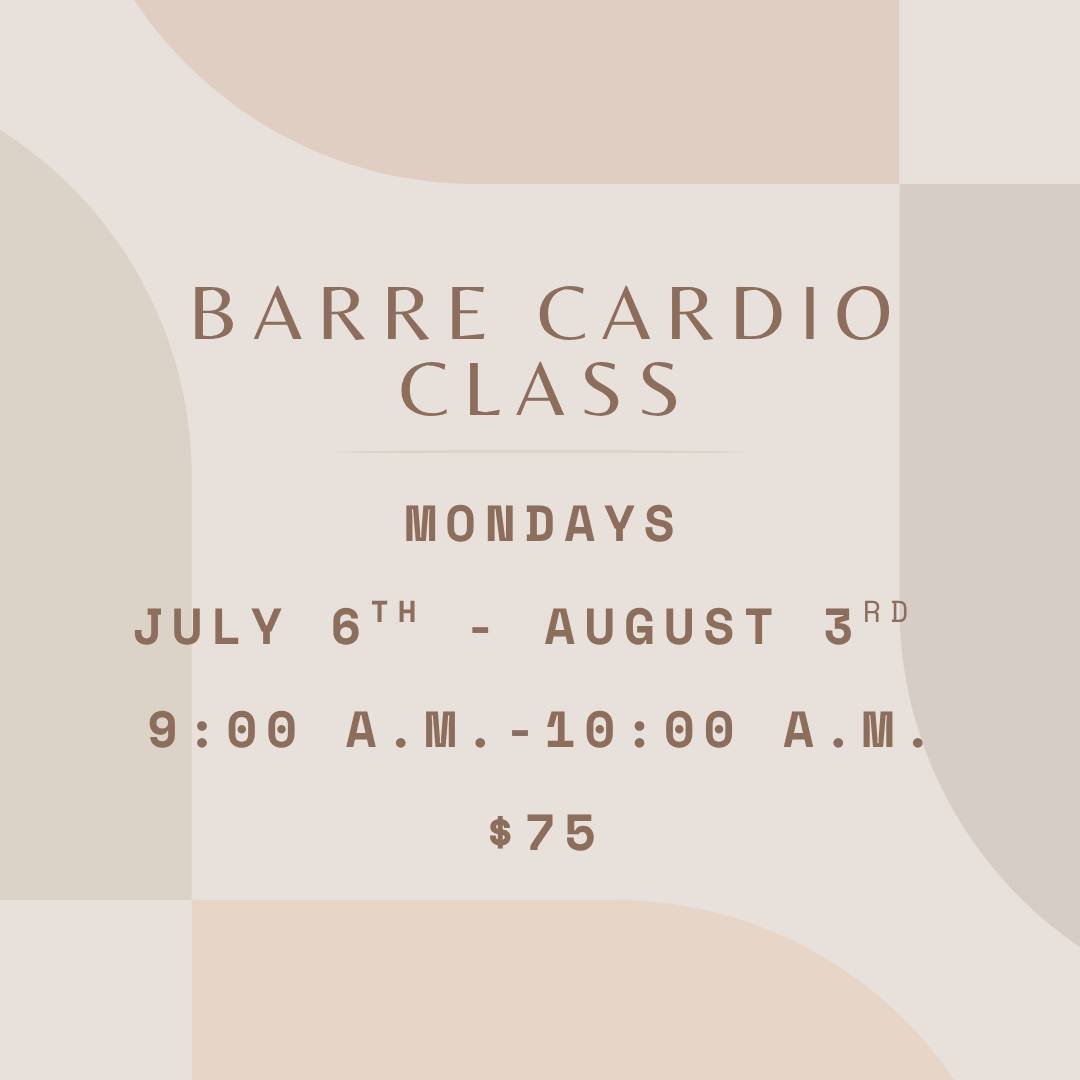 Here's what's happening this week at The Montpelier Center!

Start your week strong with Barre Cardio, a fun, low-impact workout that combines strength, balance, light cardio, and core work for all fitness levels.

Looking to slow things down? Our Ge