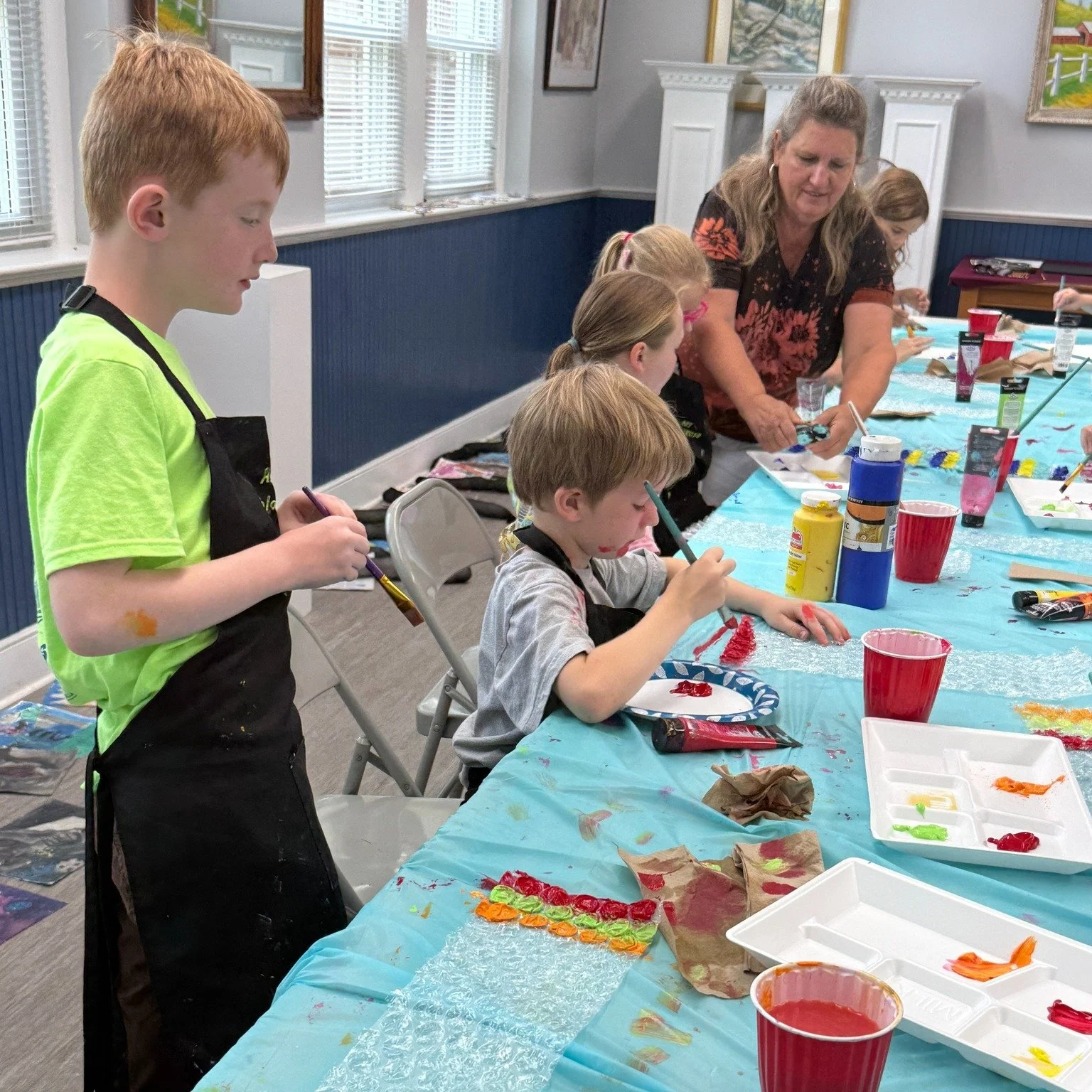 What an incredible week of creativity at Wings, Scales, &amp; Paint Trails Art Camp!

Our young artists spent the week exploring new techniques, experimenting with color, and letting their imaginations lead the way. From painting and drawing to uniqu
