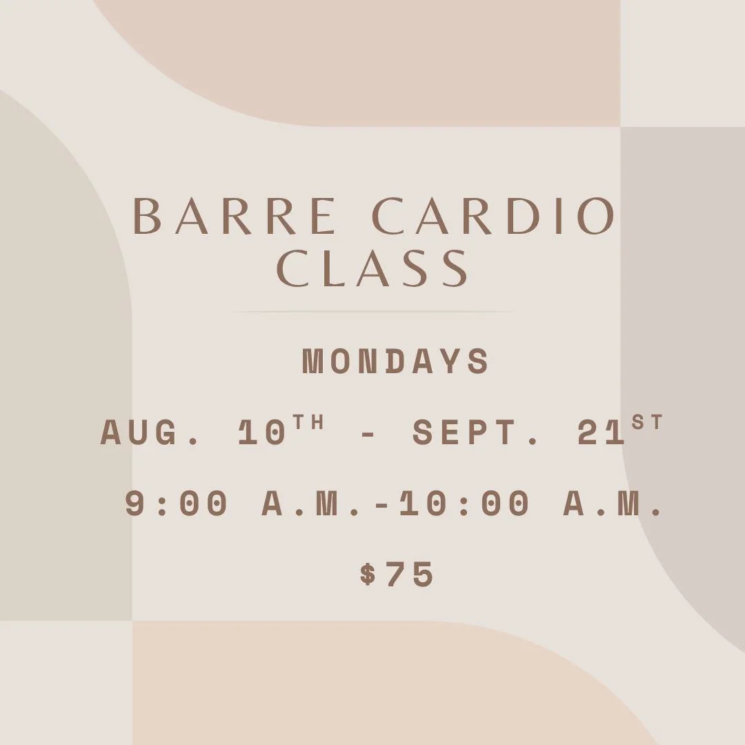 Come out to The Montpelier Center and enjoy our next session of Barre Cardio!

Barre Cardio is a fun, low-impact barre cardio class mixing ballet-inspired moves, full-body strength, and light cardio for a total-body workout. We&rsquo;ll start with st