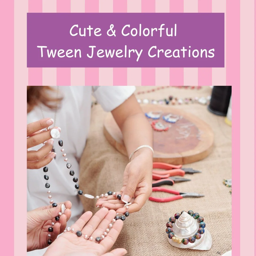 🎨 Calling All Creative Tweens Ages 9&ndash;13! 💖

Join the Montpelier Center on Saturday, November 7, at 10 AM for Cute &amp; Colorful Tween Jewelry Creations!  With guidance from CJ Walker, founder of Jaleija Designs, young artists will design and