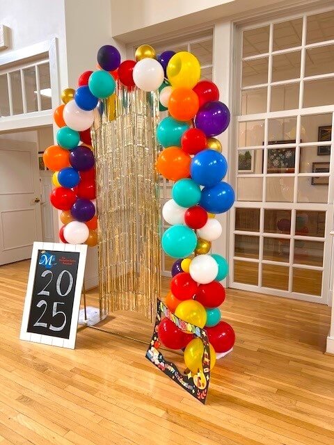 Preschool graduation balloon arch.jpeg