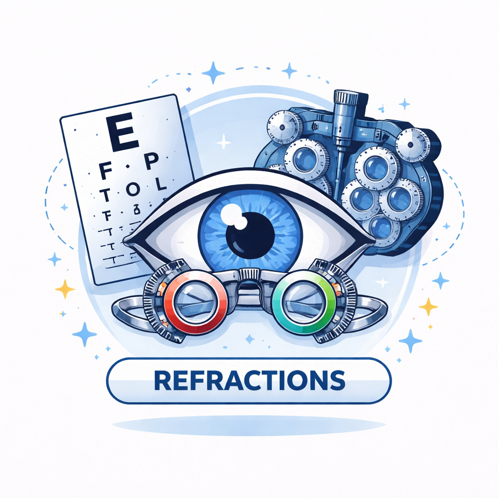 Refractions (Eye Glasses Prescriptions) in Farmington Hills