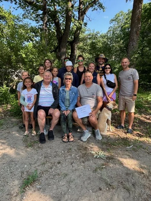 The Tom & Lois Runkel Family Bench