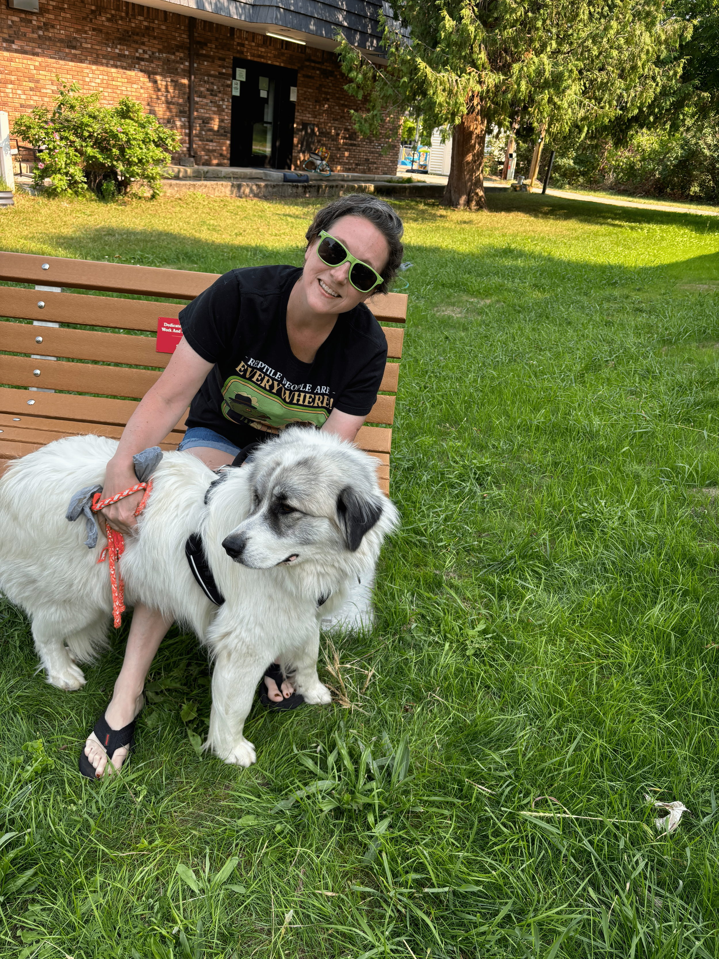 Elizabeth & Stella on Voice Bench