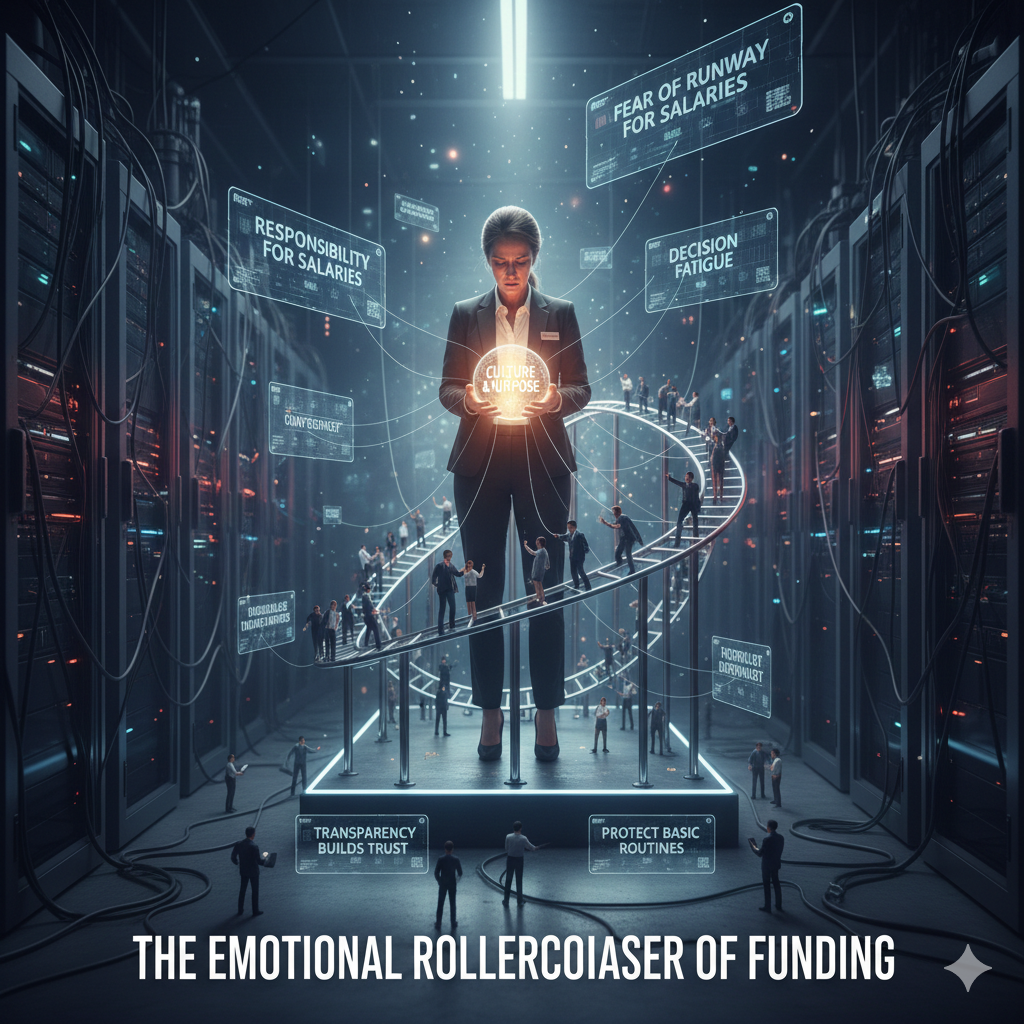 The Emotional Rollercoaster of Funding — and How to Lead Through It