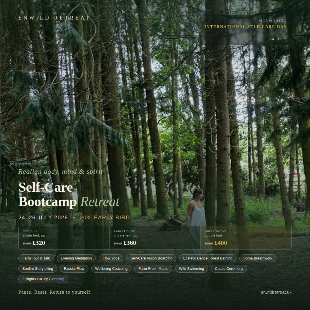 3-day Enwild Self Care Bootcamp Retreat