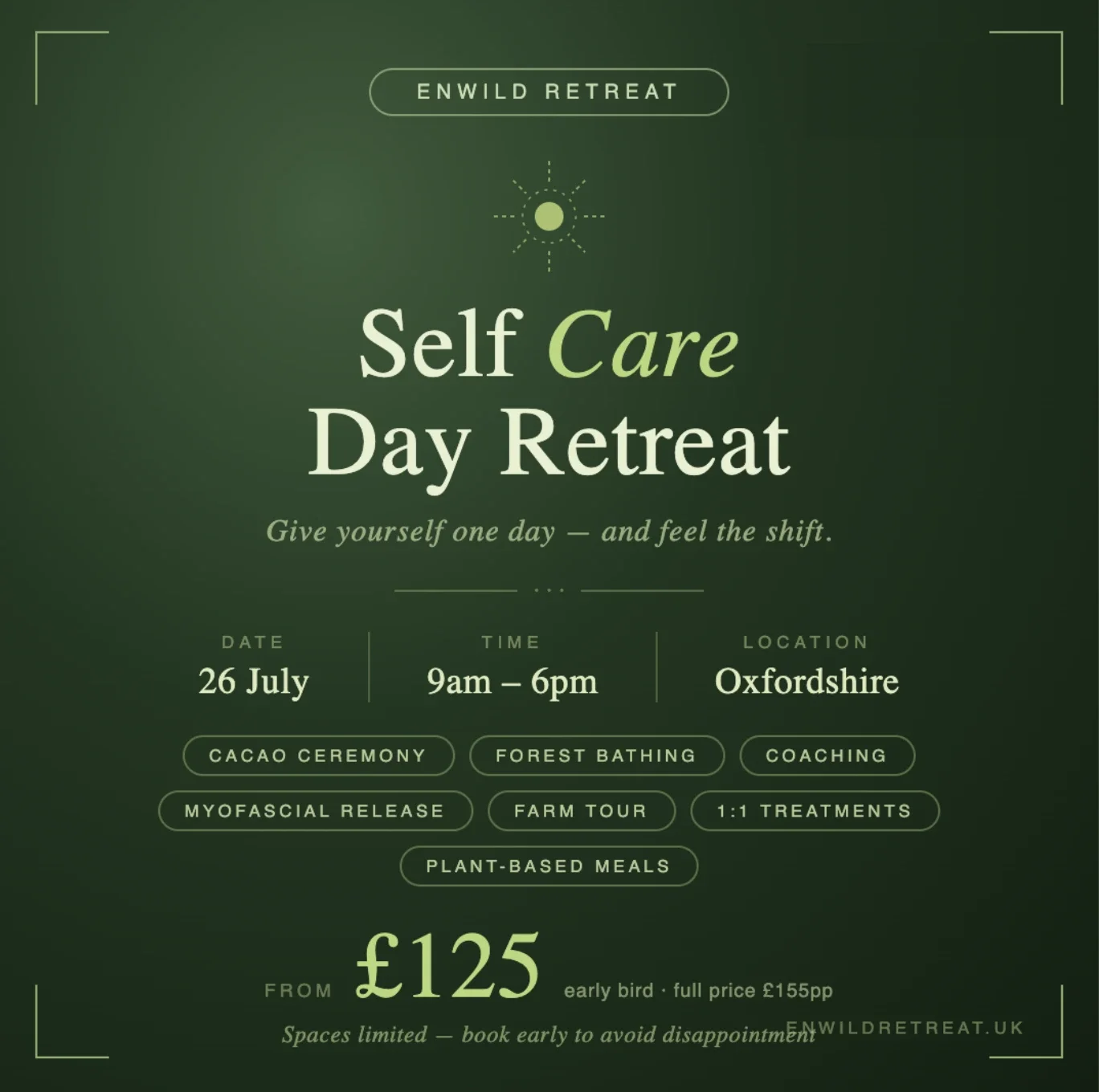 Enwild Retreat 1-day retreat Self care_July 26 2026.webp