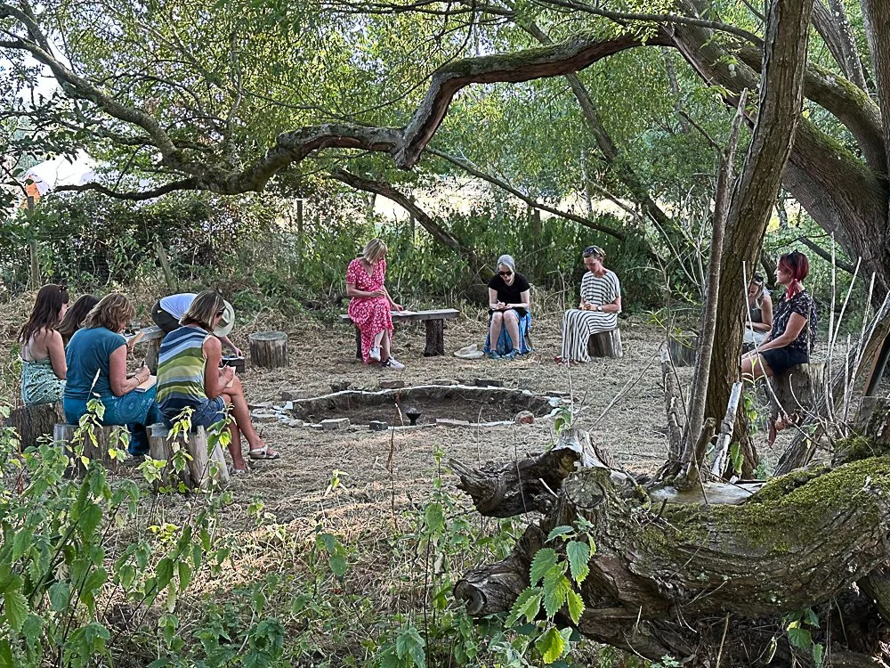 Enwild Retreat_Sharing Circle in nature.jpg