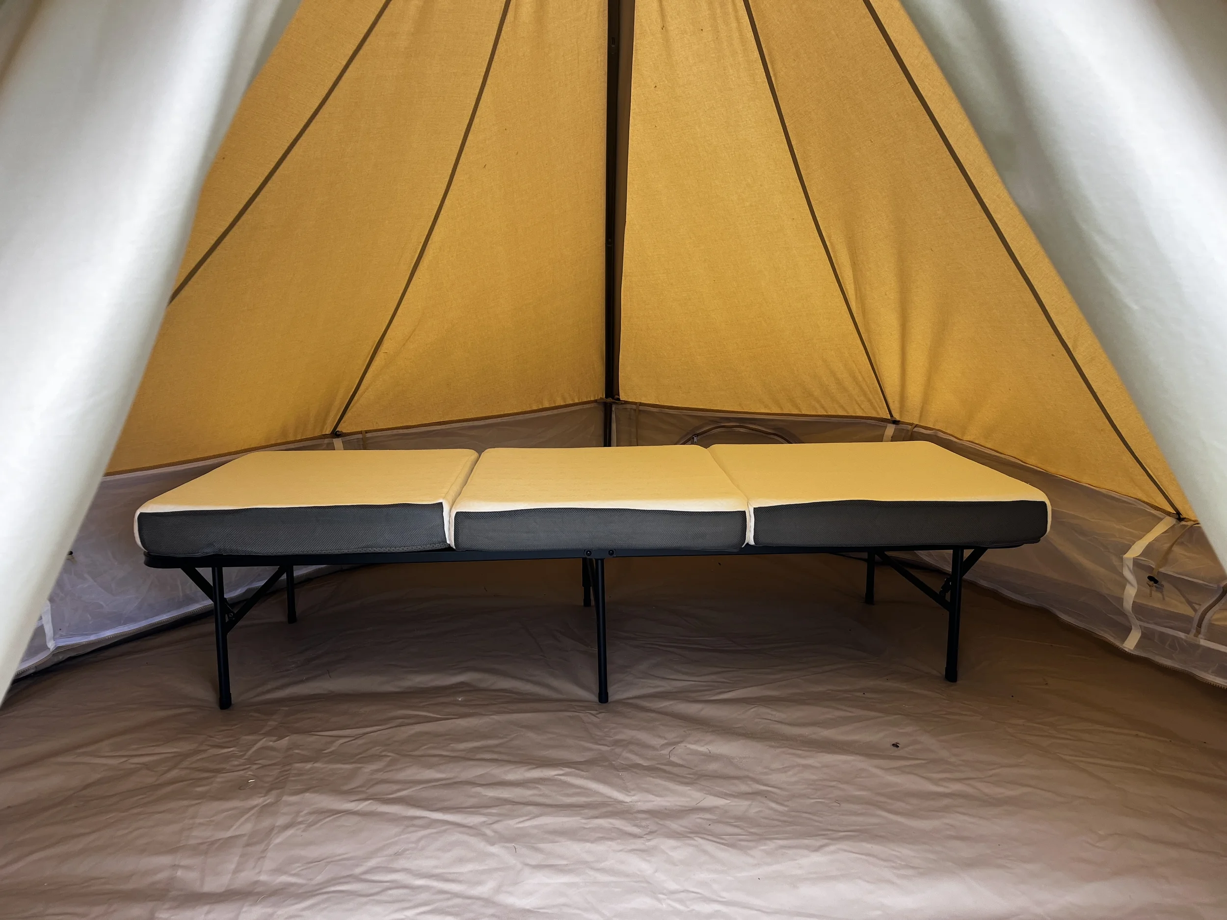 enwild glamping 3m bell tent interior.webp